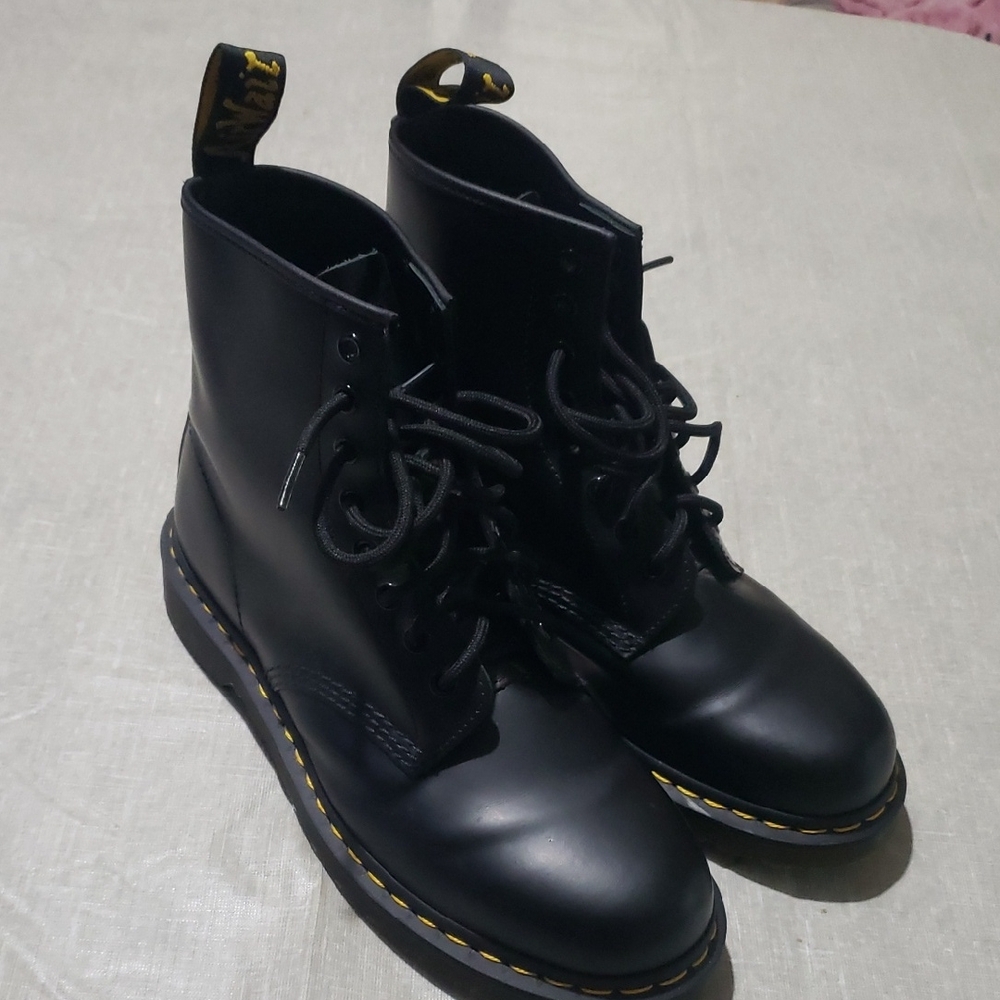 Black Leather Boots